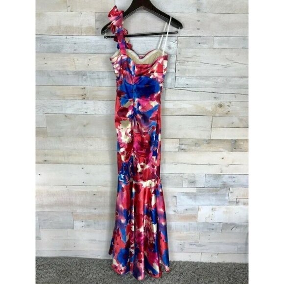 Blondie Nites By Stacy Sklar Gown Dress Pink 1 - Picture 4 of 8